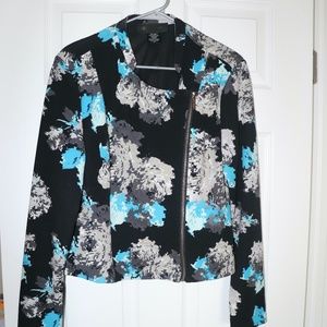 Kardashian Kollection Asymmetrical Moto Jacket